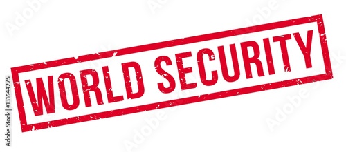 World Security rubber stamp