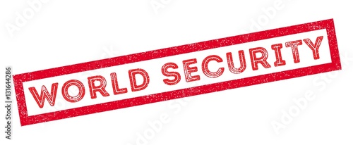World Security rubber stamp