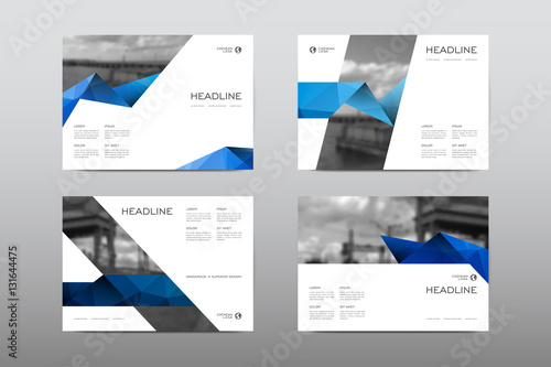 Brochure layout template flyer design vector, Magazine booklet cover abstract background