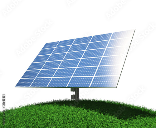 Pannello solare o fotovoltaico energia rinnovabile photo
