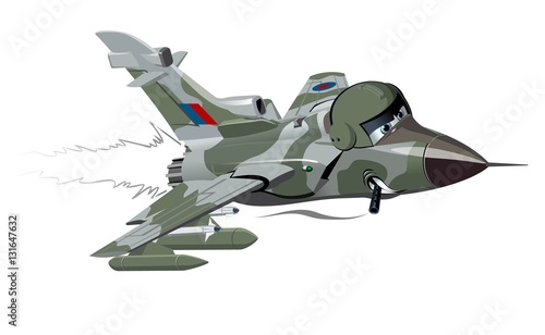 Vector Cartoon fighter. Available EPS-10 vector format separated by groups and layers for easy edit