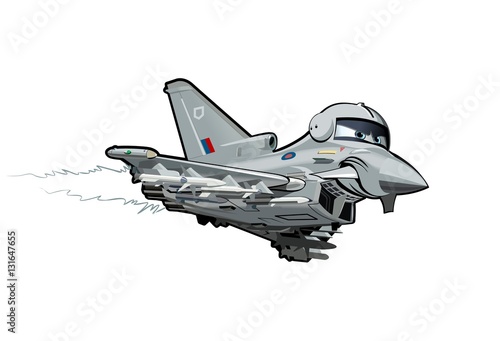 Vector Cartoon fighter. Available EPS-10 vector format separated by groups and layers for easy edit