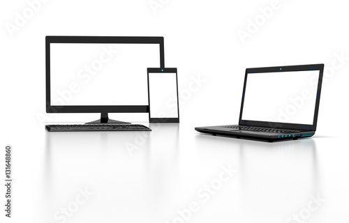 monitor, computer, laptop, tablet 