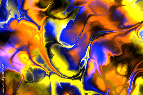 Fractal colored fiber, abstract design background. Digital artwork creative graphic design.