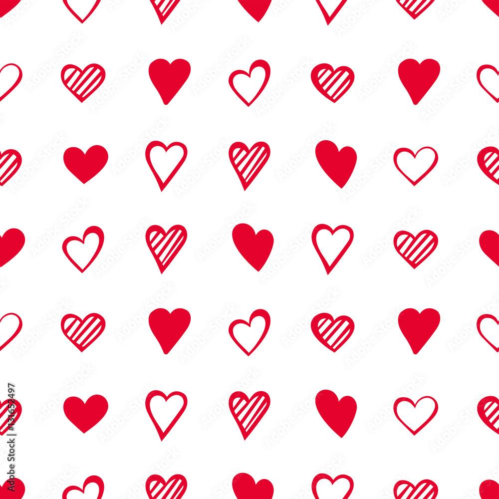 valentine's day seamless pattern