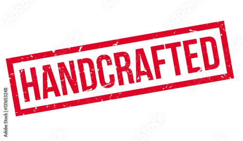 Handcrafted rubber stamp