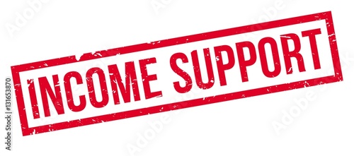 Income Support rubber stamp