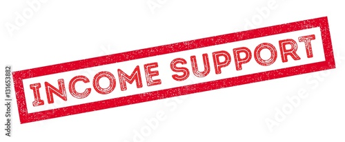 Income Support rubber stamp