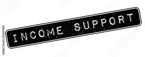 Income Support rubber stamp