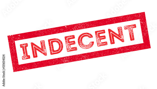 Indecent rubber stamp