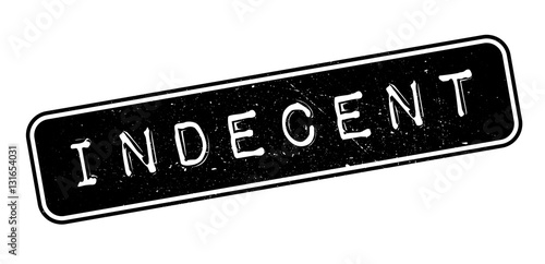 Indecent rubber stamp