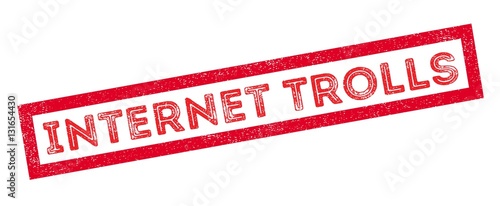Internet Trolls rubber stamp