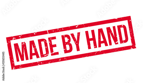 Made by Hand rubber stamp