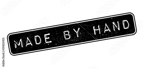 Made by Hand rubber stamp