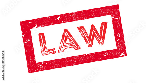 Law rubber stamp