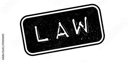Law rubber stamp