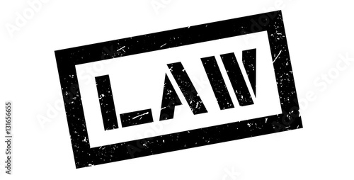 Law rubber stamp