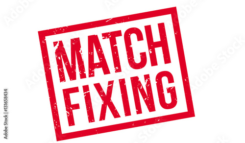 Match Fixing rubber stamp