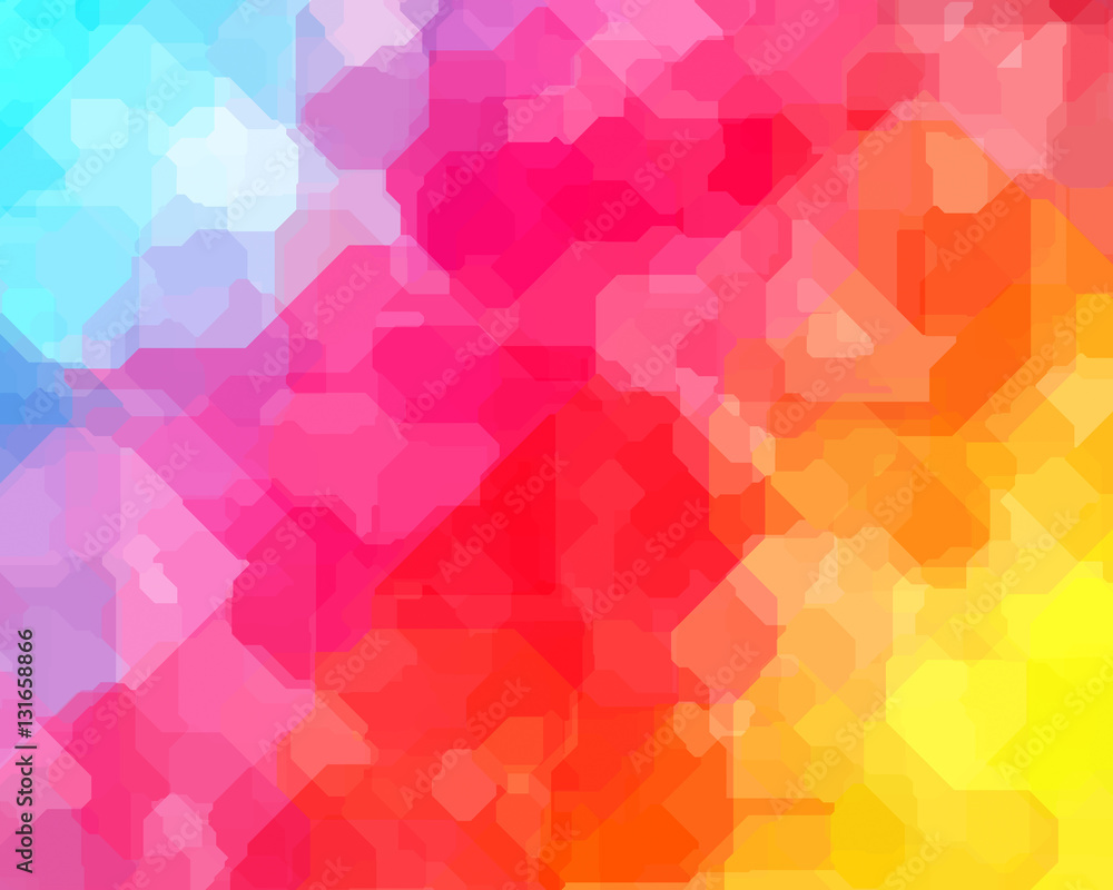 Abstract colorful spotted pattern