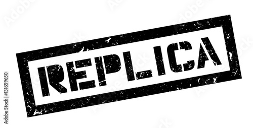 Replica rubber stamp