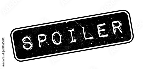 Spoiler rubber stamp