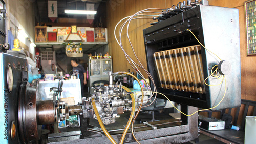 machine test for injection pump