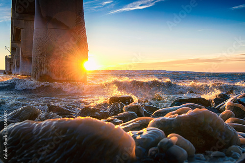 Wintery Sunset