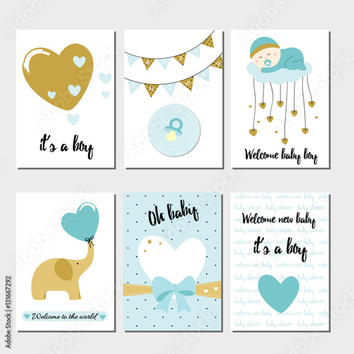 Baby shower cards