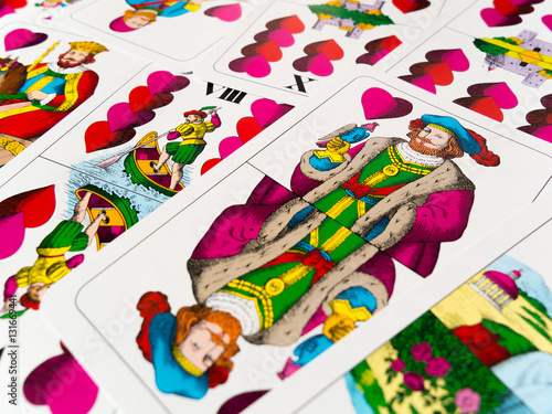 Higher Jack of hearts german playing cards