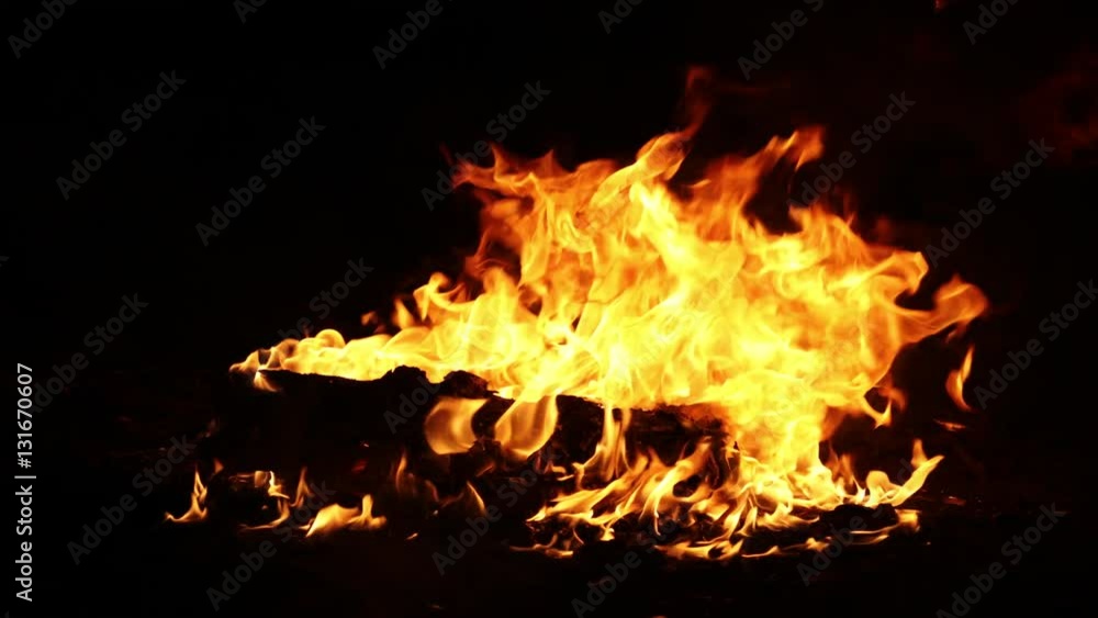 Spurts of flame Big flames. 4K Video Spurts of flame Big flames. 4K Video