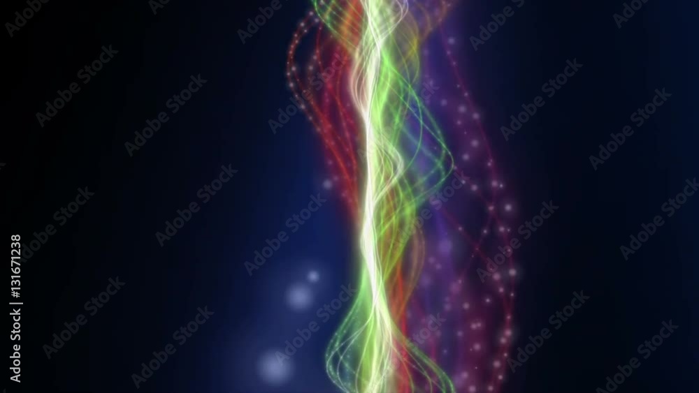Fantastic video animation with particle stripe object in slow motion, 4096x2304 loop 4K Fantastic video animation with particle stripe object in slow motion, 4096x2304 loop 4K