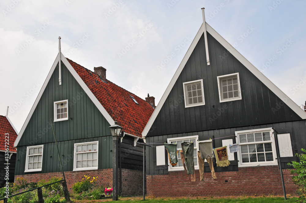 Il villaggio di Marken, Olanda - Paesi Bassi Il villaggio di Marken, Olanda - Paesi Bassi