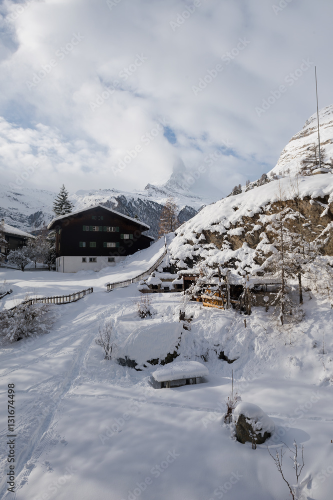 Fototapeta premium mountain matterhorn zermatt switzerland