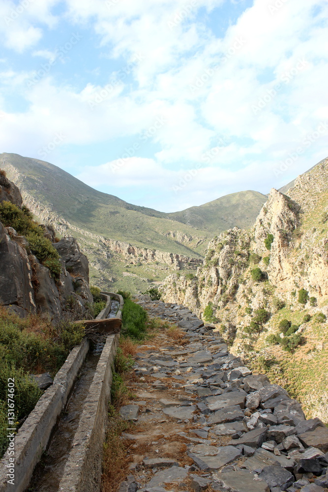 Wanderweg,Schluchtwanderung,Kreta
