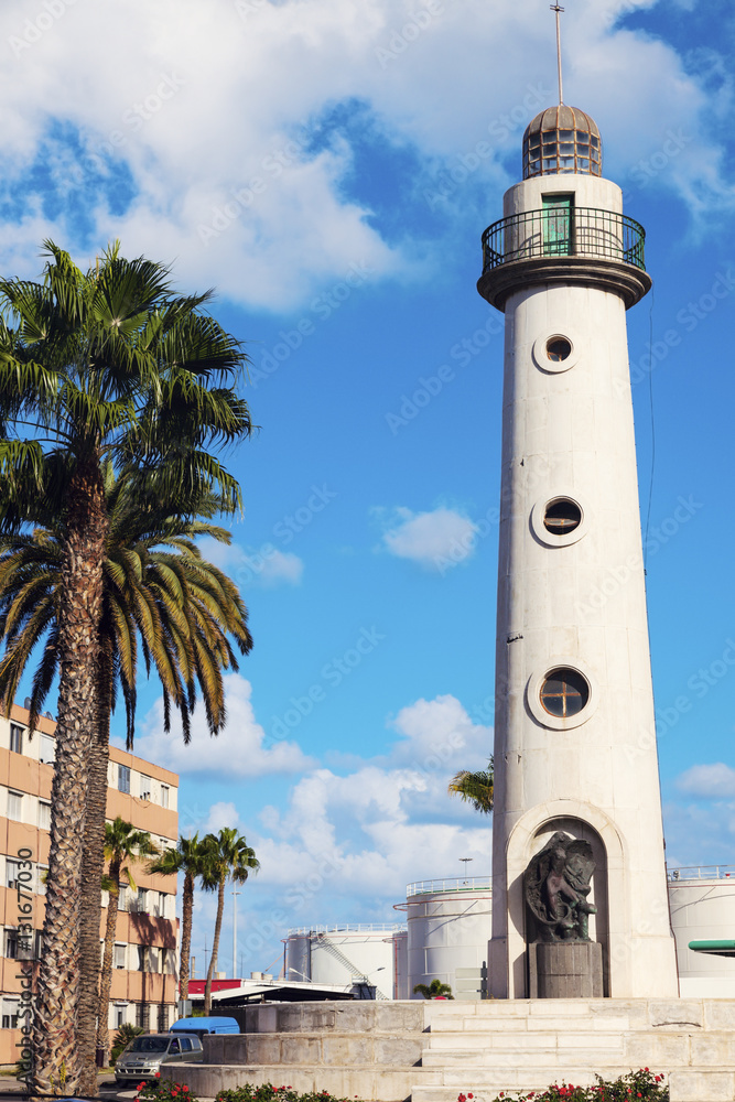 Lighthouse in the north part of Las Palmas
