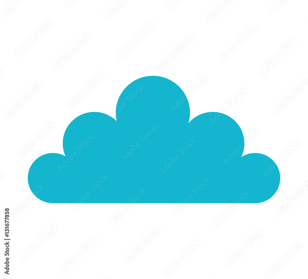 cloud silhouette isolated icon vector illustration design cloud silhouette isolated icon vector illustration design
