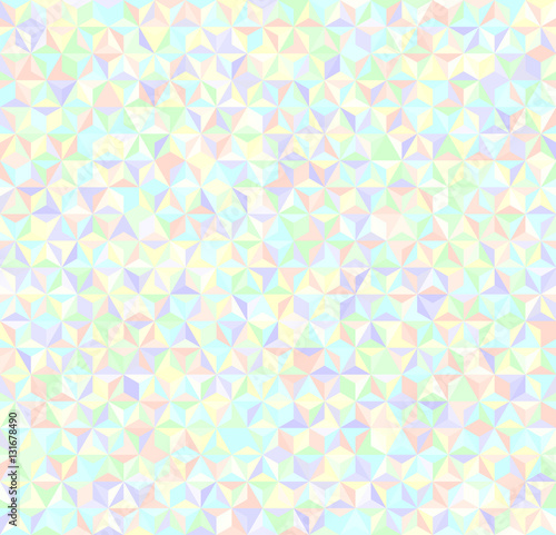 Triangle pattern. Vector seamless background