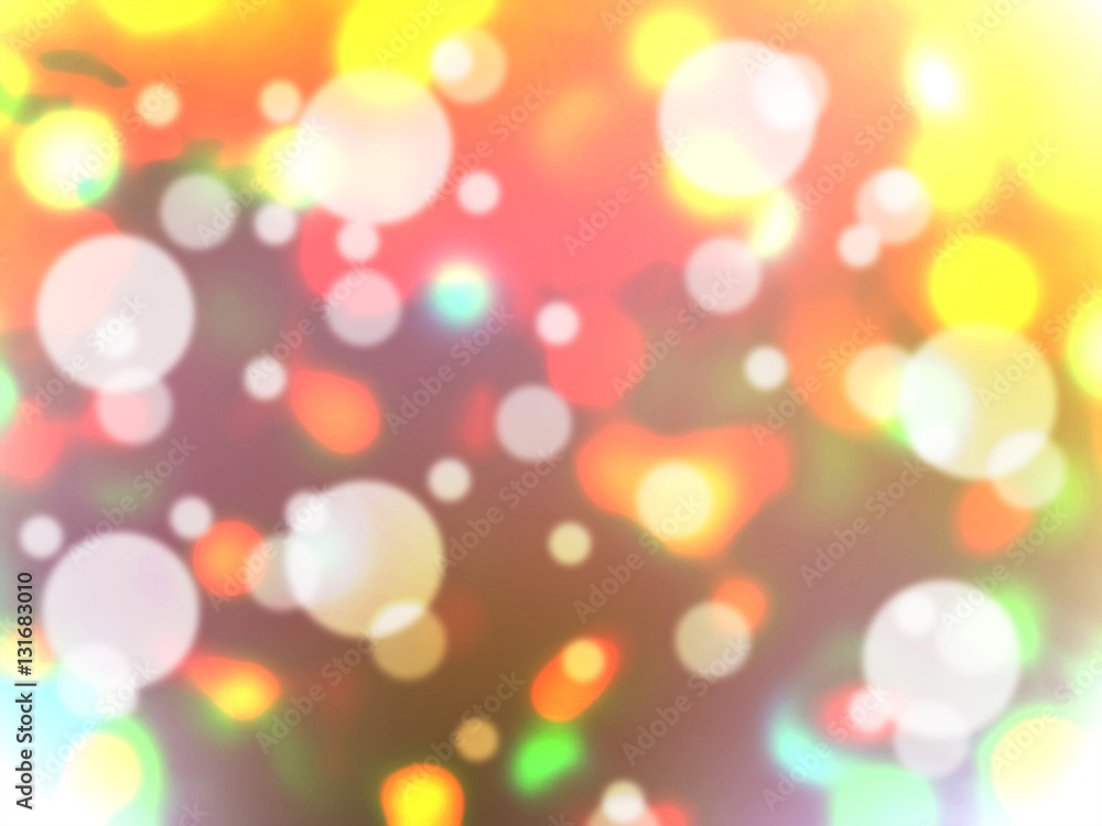 Colorful rainbow bokeh background Colorful rainbow bokeh background