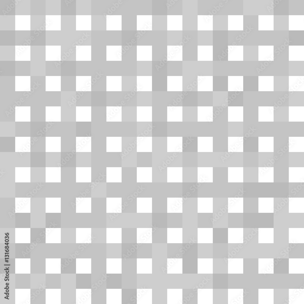 Square pattern. Vector seamless background