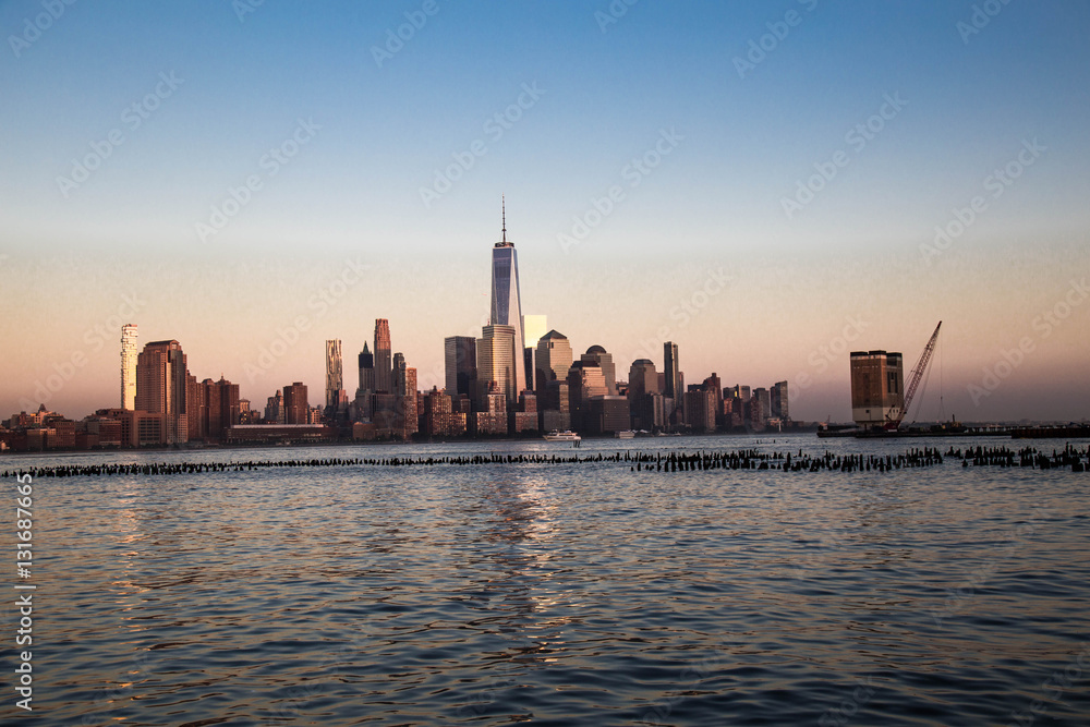 Freedom Tower - World Trade Center seen from Hoboken