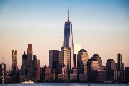 Freedom Tower - World Trade Center, seen from Hoboken