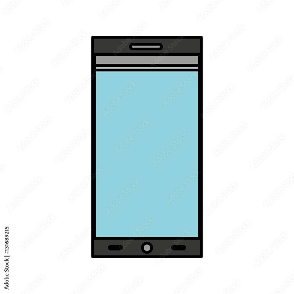smartphone technology line icon vector illustration design smartphone technology line icon vector illustration design
