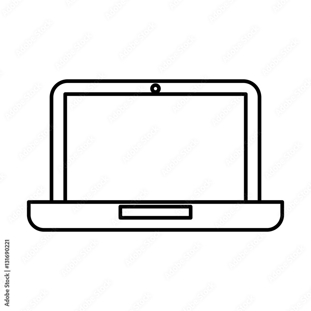 laptop computer isolated icon vector illustration design laptop computer isolated icon vector illustration design