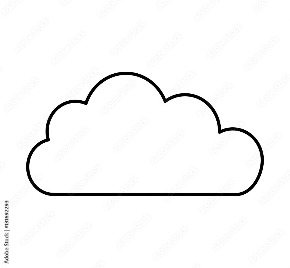 cloud computing isolated icon vector illustration design cloud computing isolated icon vector illustration design