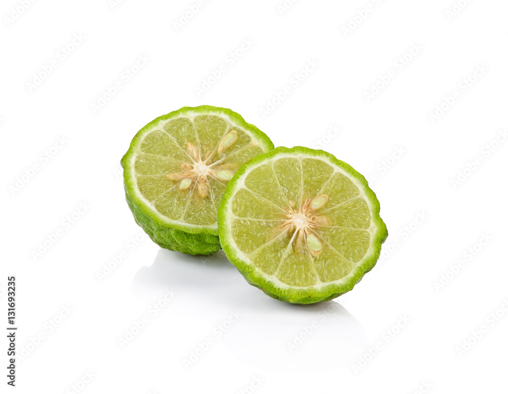 Bergamot fruit, Bergamot isolated on white background Bergamot fruit, Bergamot isolated on white background