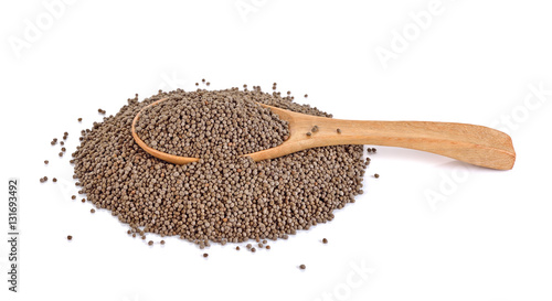 Fotografie perilla seeds, rich in omega-3. And omega-6 and other medicinal