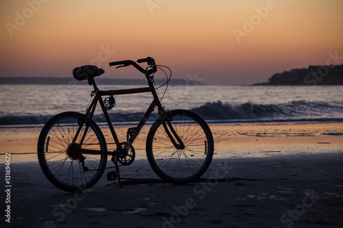 Sunset Bike Waves