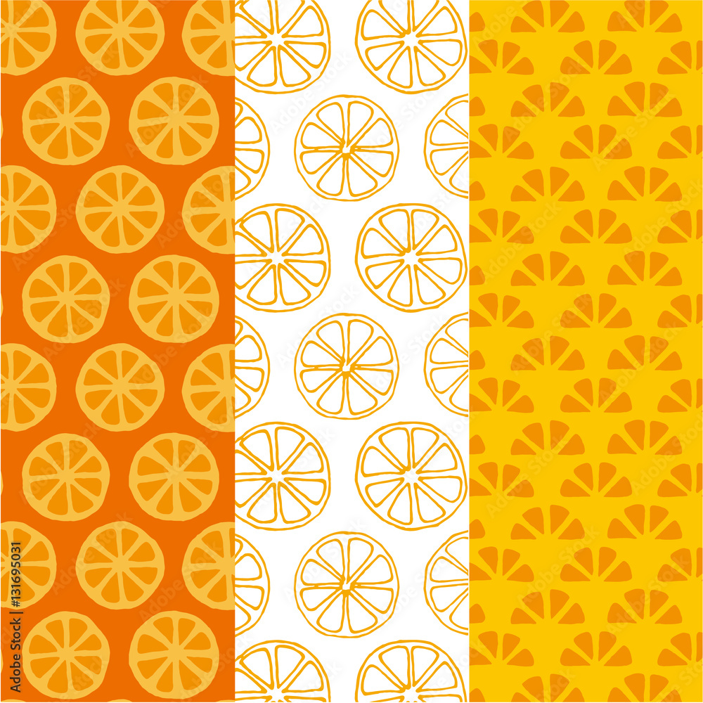 オレンジパターン
