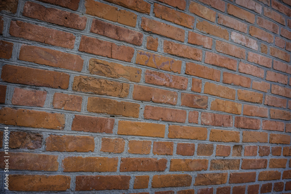 Obraz premium Background of old vintage brick wall