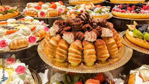 Italian artisan bakery with its wonderful cakes and pastries